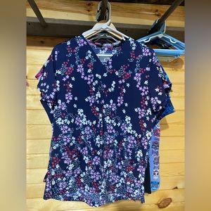 Butter soft scrub top